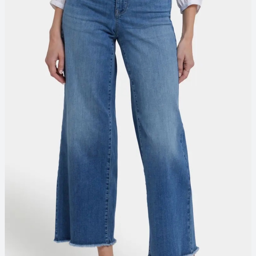 Gloria Vanderbilt Blue Wide Leg Jeans
